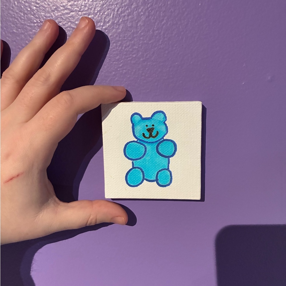 Gummy Bear Acrylic Marker Painting - Picture 2 of 2